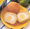 Сырные шотландские яйца