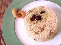 Рис с орехами кешью