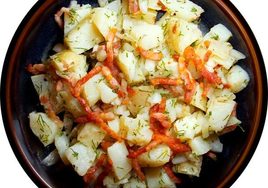 Картофельный салат по-плодивски