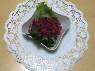 Салат из свеклы по-плодивски
